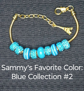 Celebrate Sammy! Bracelets - Sammy's Favorite Color: Blue Collection