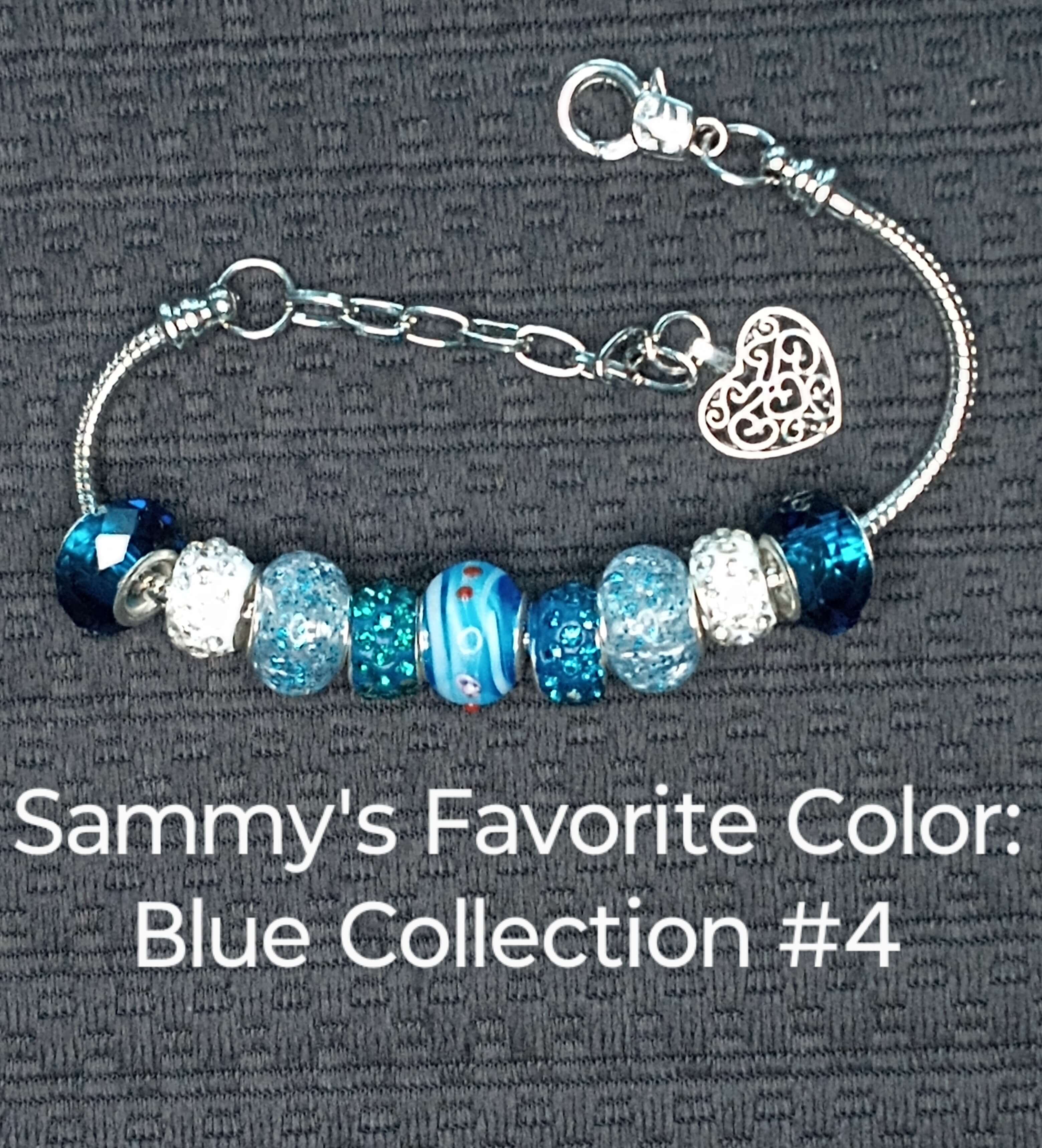 Celebrate Sammy! Bracelets - Sammy's Favorite Color: Blue Collection