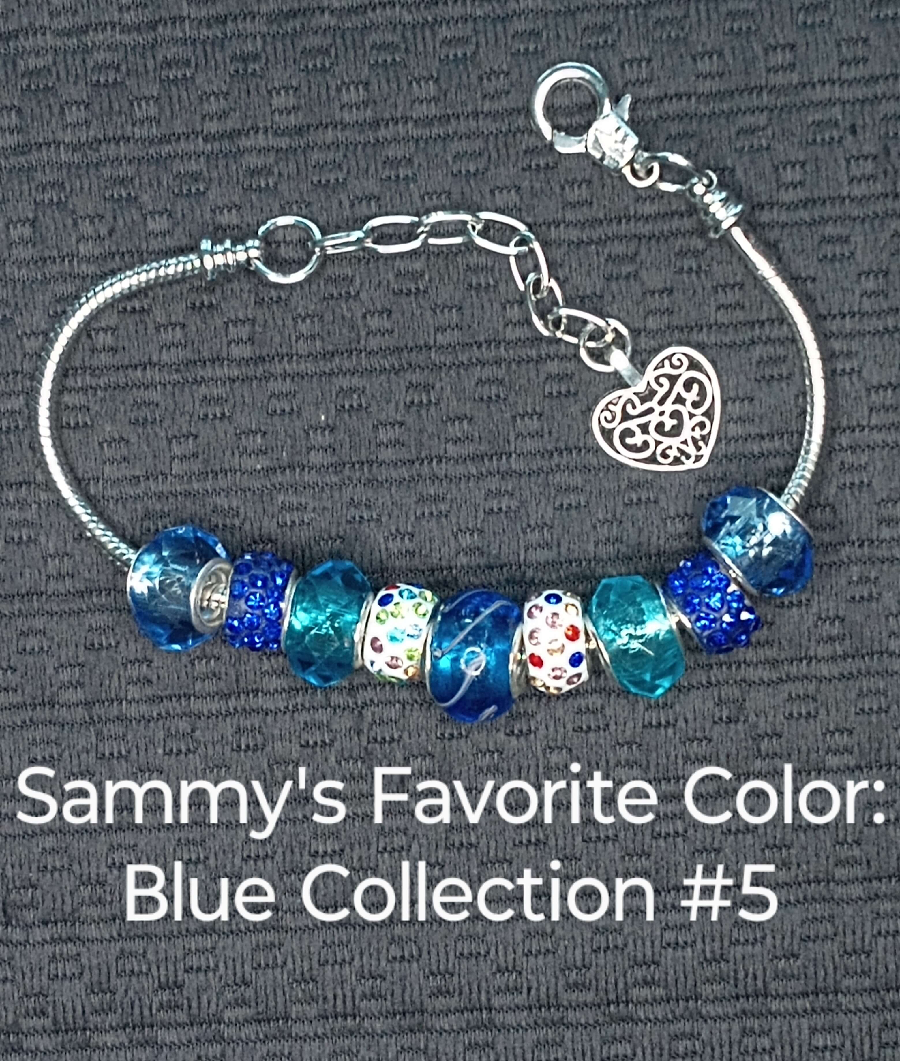 Celebrate Sammy! Bracelets - Sammy's Favorite Color: Blue Collection
