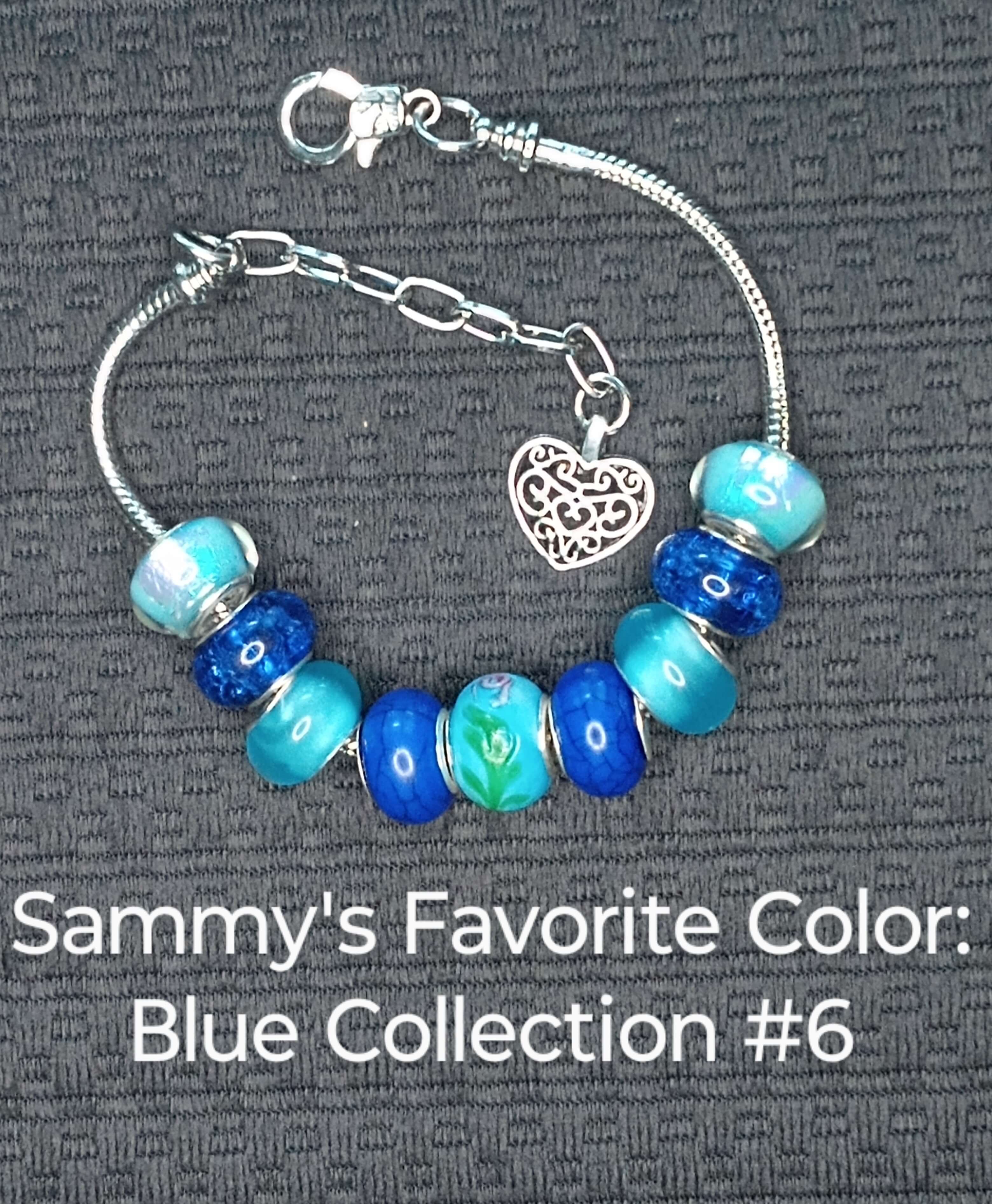Celebrate Sammy! Bracelets - Sammy's Favorite Color: Blue Collection