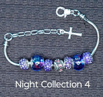 Load image into Gallery viewer, Celebrate Sammy! Bracelets - Night Collection
