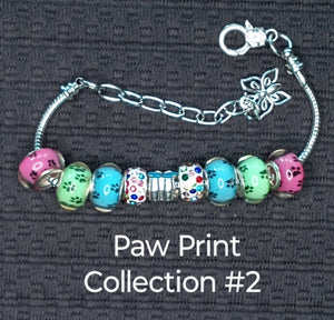 Celebrate Sammy! Bracelets - Paw Print Collection