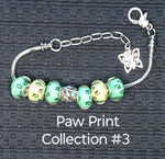 Load image into Gallery viewer, Celebrate Sammy! Bracelets - Paw Print Collection
