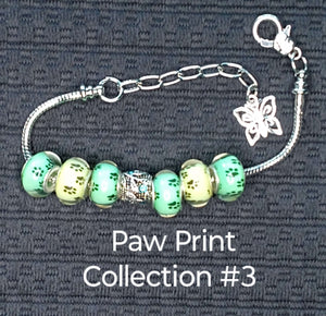 Celebrate Sammy! Bracelets - Paw Print Collection