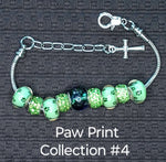 Load image into Gallery viewer, Celebrate Sammy! Bracelets - Paw Print Collection
