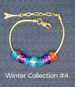 Load image into Gallery viewer, Celebrate Sammy! Bracelets - Winter Collection

