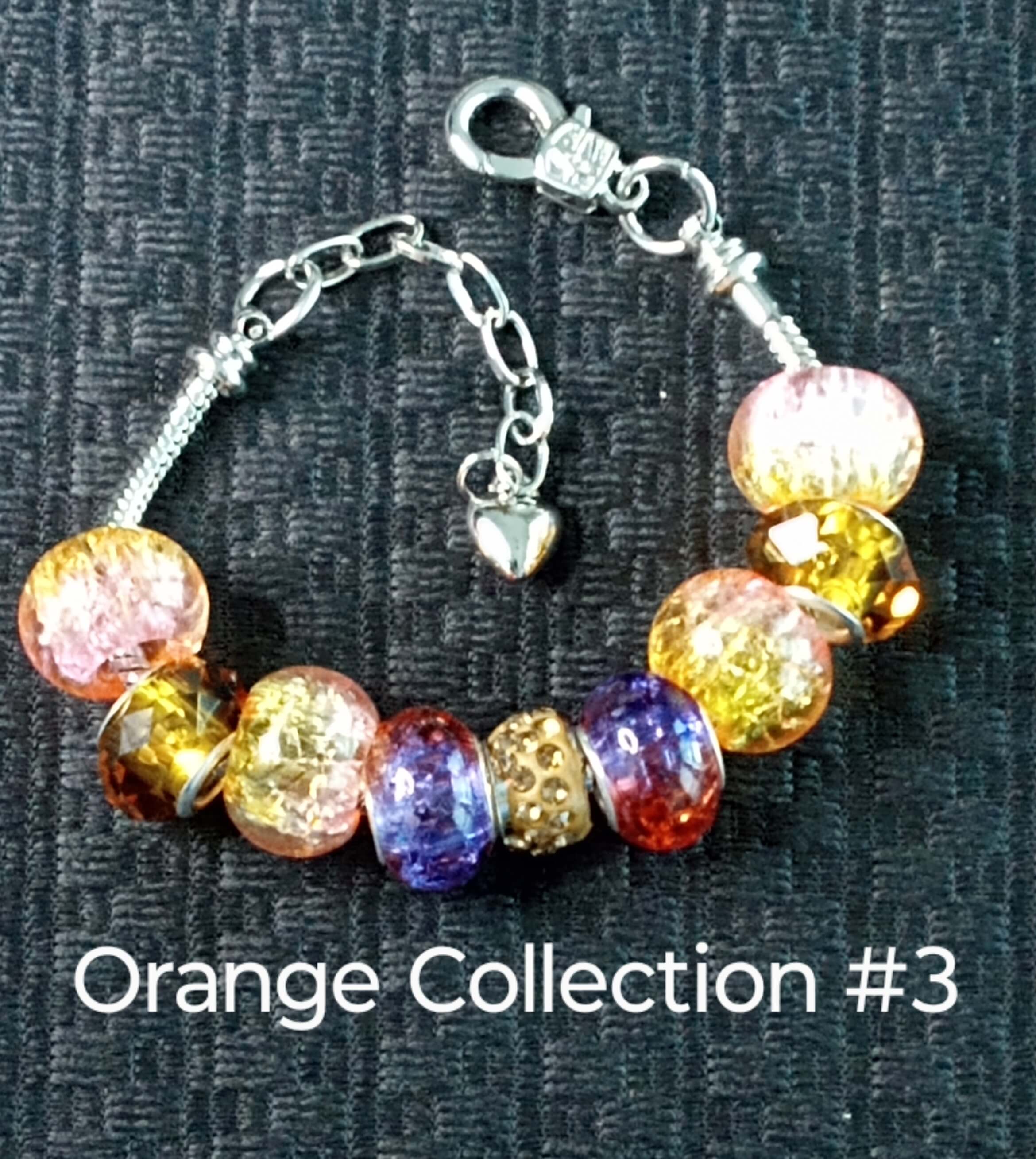 Celebrate Sammy! Bracelets - Orange Collection