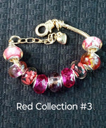 Load image into Gallery viewer, Celebrate Sammy! Bracelets - Red Collection
