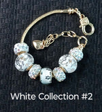 Load image into Gallery viewer, Celebrate Sammy! Bracelets - White Collection
