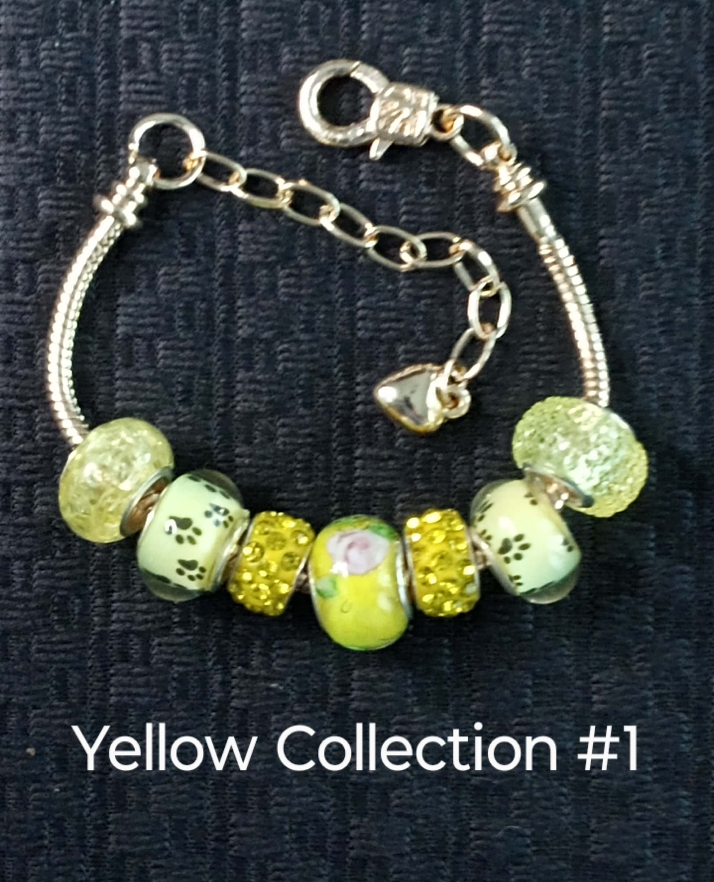 Celebrate Sammy! Bracelets - Yellow Collection
