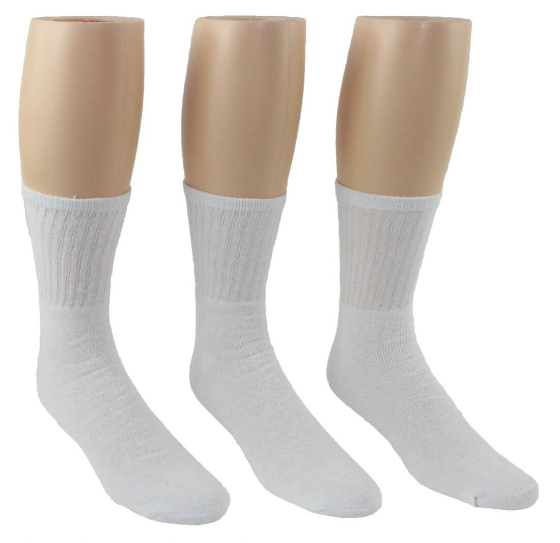 Sock Drive Donation Socks - Men's Cotton Athletic Crew Socks