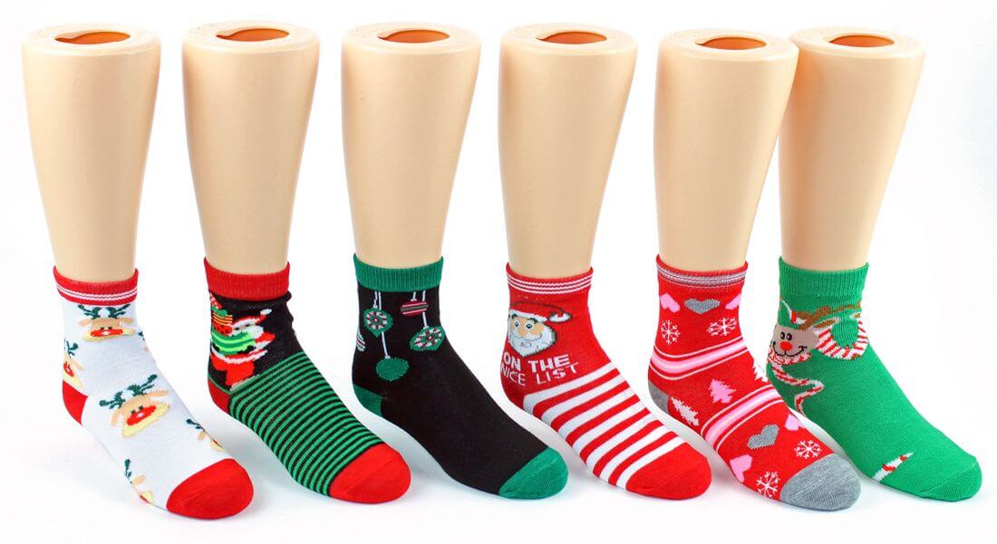 Children's Christmas Ankle Socks