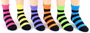 Children's Striped Crew Socks