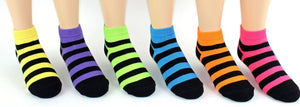 Children's Striped Low Cut Socks