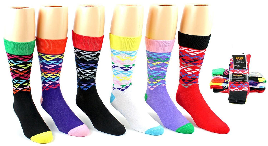 Men's Pyramid Crew Socks