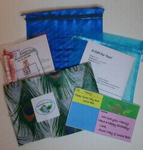 Tie-Dye and Swirl Socks Gift Bag for Women!