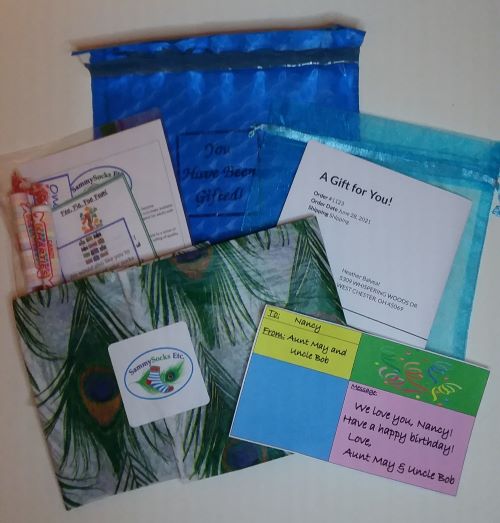 Old MacDonald’s Farm Socks Gift Bag for Women!