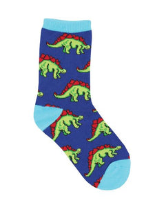 Children's Dinosaur Cotton Crew Socks