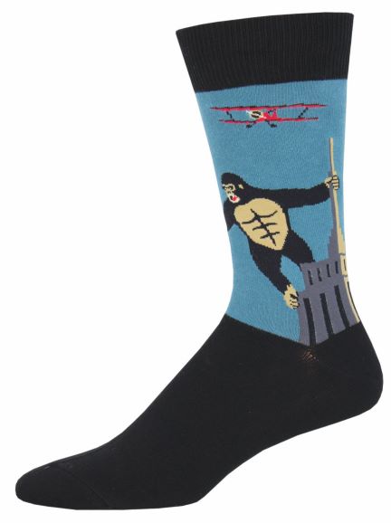 Men's King Kong Cotton Crew Socks
