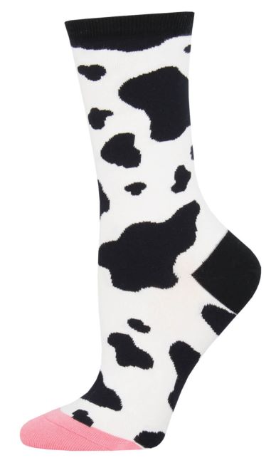 Women's MOOO! Crew Socks