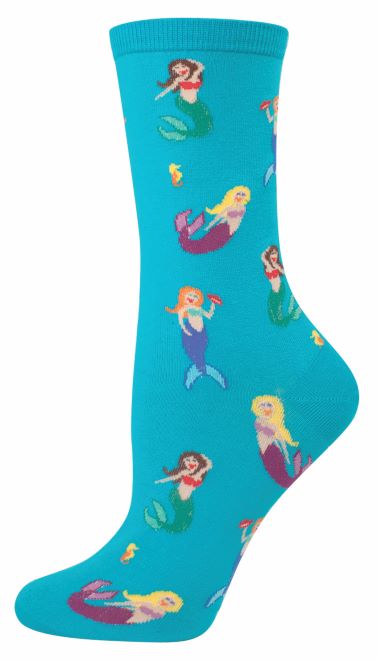 Women's Mermaids Crew Socks