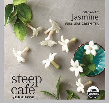 Bigelow Steep Cafe Organic Jasmine Green Tea